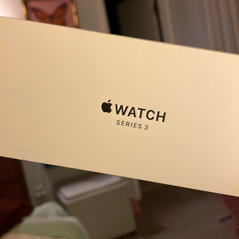 Used Apple iWatch Series 3. Good working order!